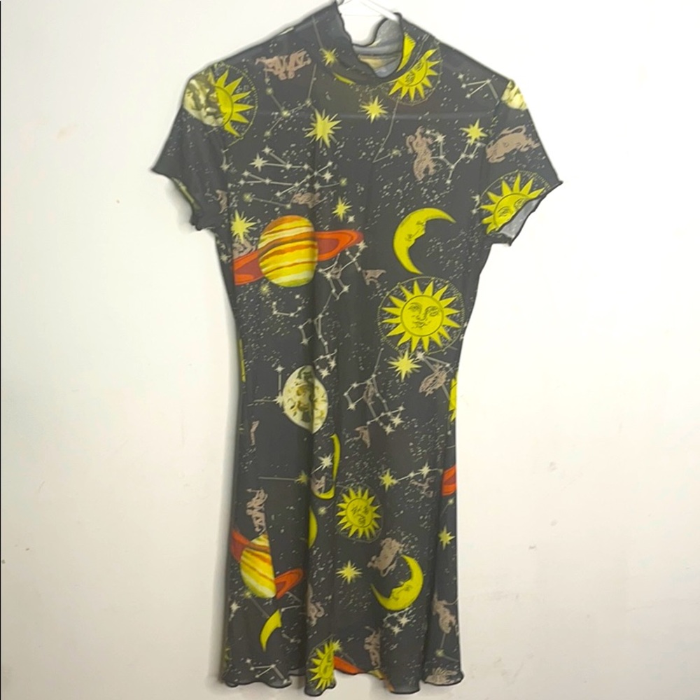 Astro mesh dress